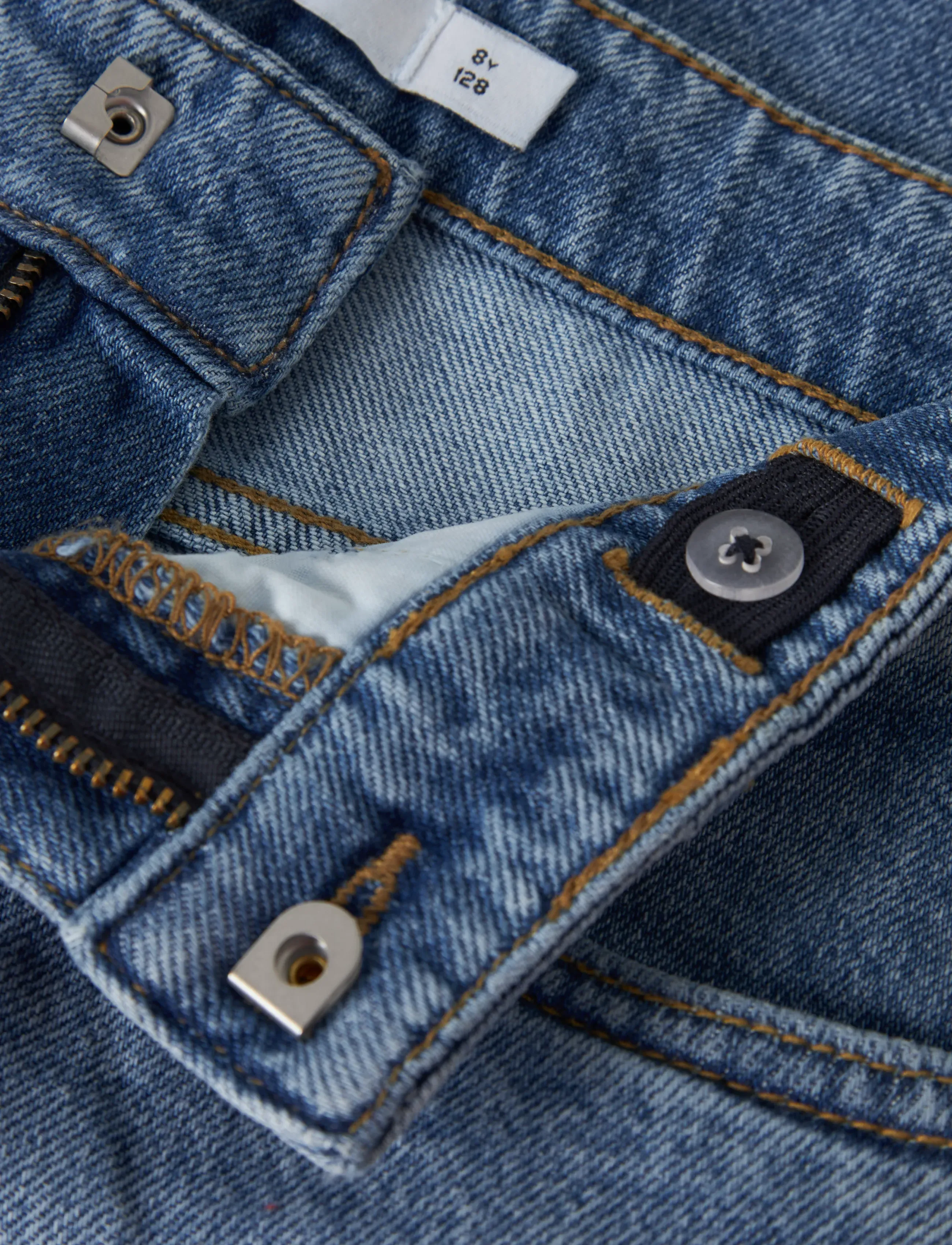 name it - NKMRYAN REG L DNM SHORTS 6750-DM NOOS - denimshorts - denim blue - 3