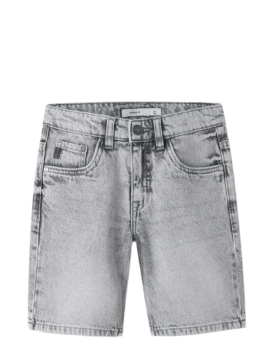 name it - NKMRYAN REG L DNM SHORTS 6750-DM NOOS - denimshorts - grey denim - 2