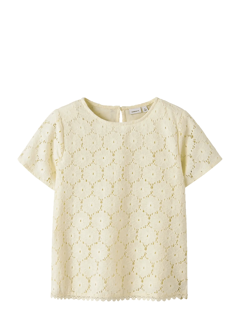 name it - NKFFETILLE SS TOP - short-sleeved t-shirts - pear sorbet - 0