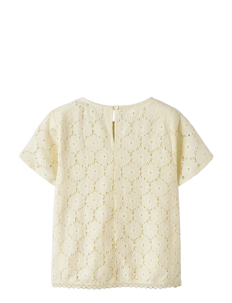 name it - NKFFETILLE SS TOP - short-sleeved t-shirts - pear sorbet - 1