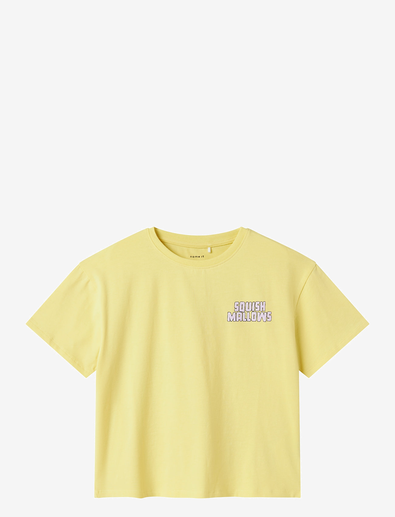 name it - NKFMUBA SQUISHMALLOWS NREG SS TOP VDE - lühikeste varrukatega t-särgid - chardonnay - 0