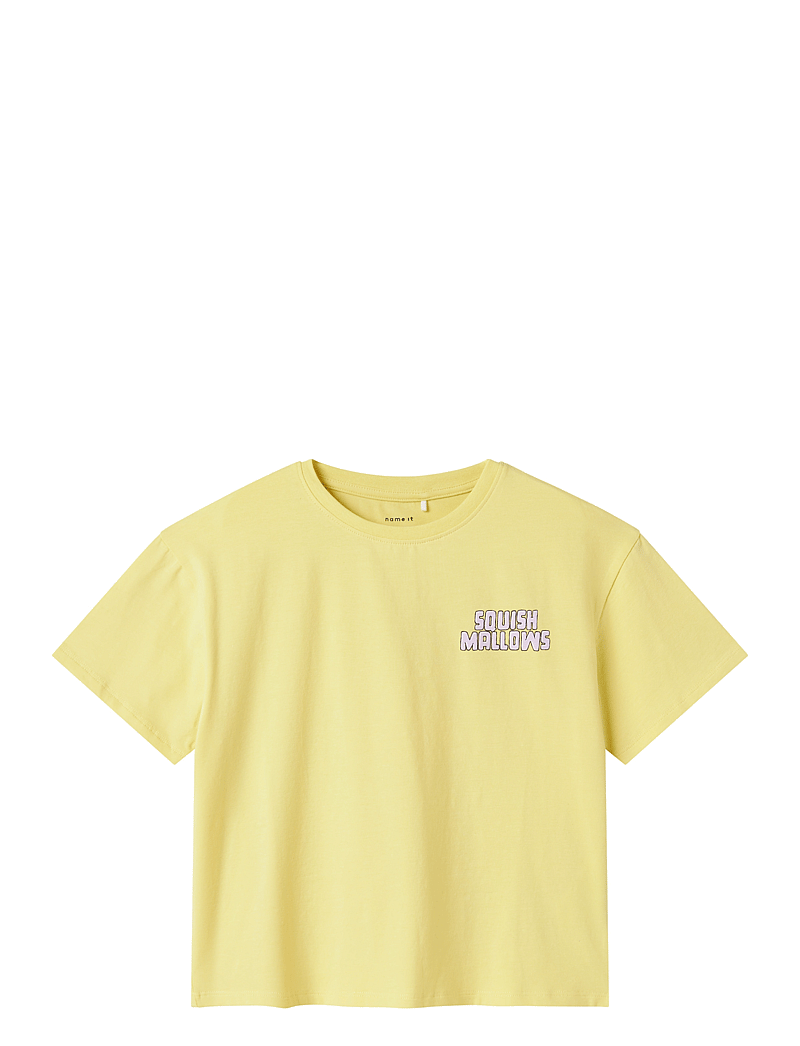 name it - NKFMUBA SQUISHMALLOWS NREG SS TOP VDE - lühikeste varrukatega t-särgid - chardonnay - 0