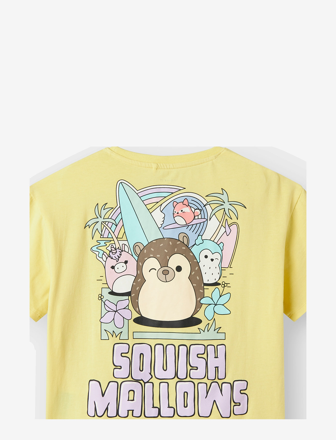 name it - NKFMUBA SQUISHMALLOWS NREG SS TOP VDE - lühikeste varrukatega t-särgid - chardonnay - 1