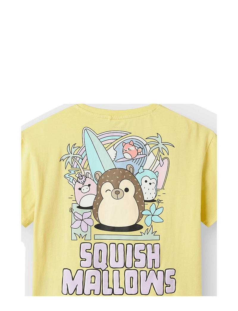 name it - NKFMUBA SQUISHMALLOWS NREG SS TOP VDE - lühikeste varrukatega t-särgid - chardonnay - 1