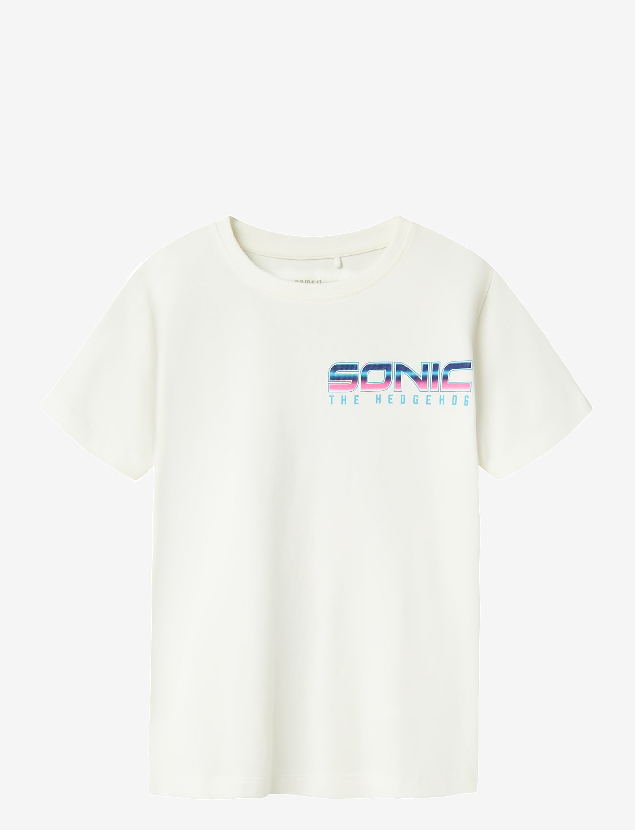 name it - NKMMARCEL SONIC NREG SS TOP SKY - kurzärmelige - cloud dancer - 0