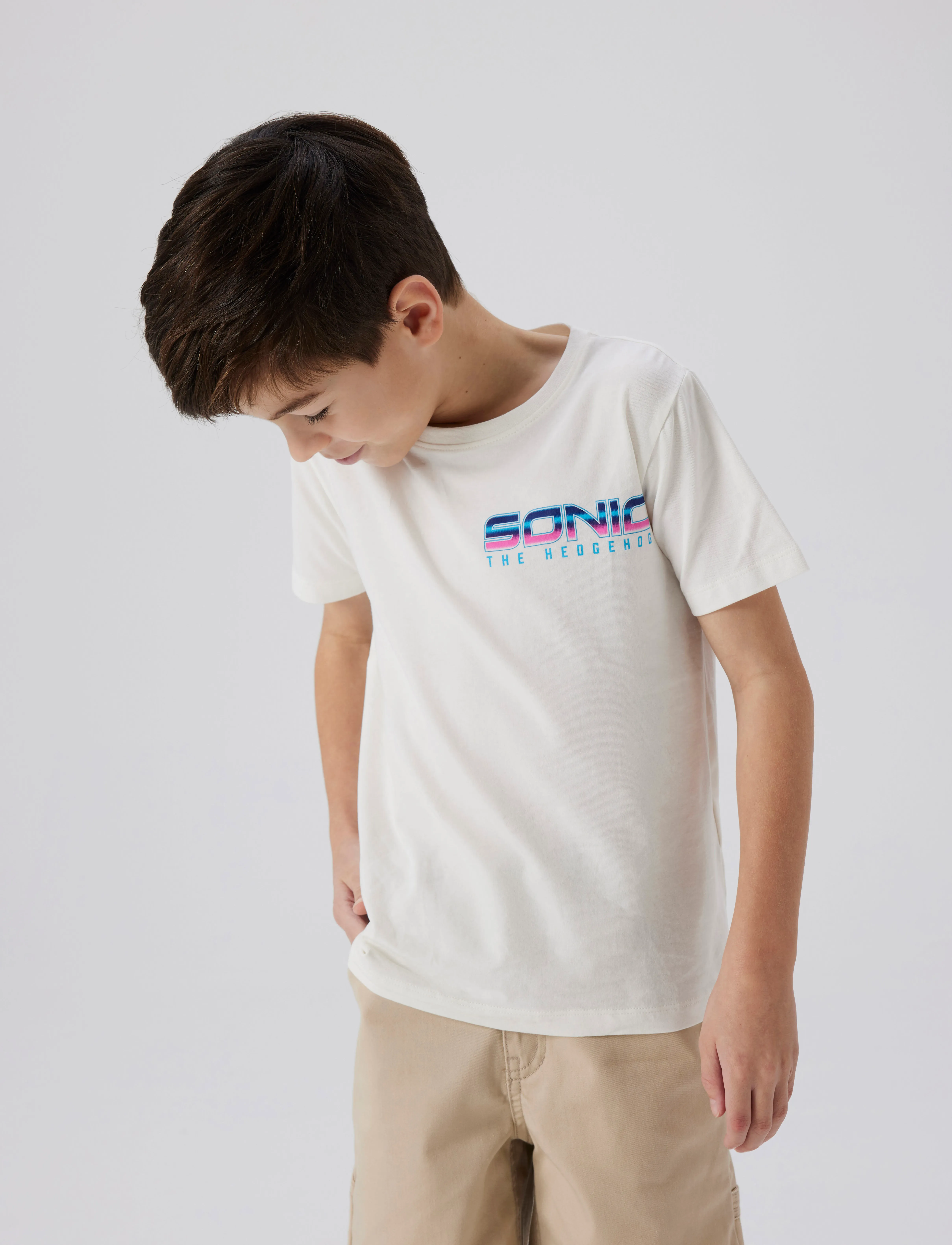 name it - NKMMARCEL SONIC NREG SS TOP SKY - kortærmede t-shirts - cloud dancer - 2