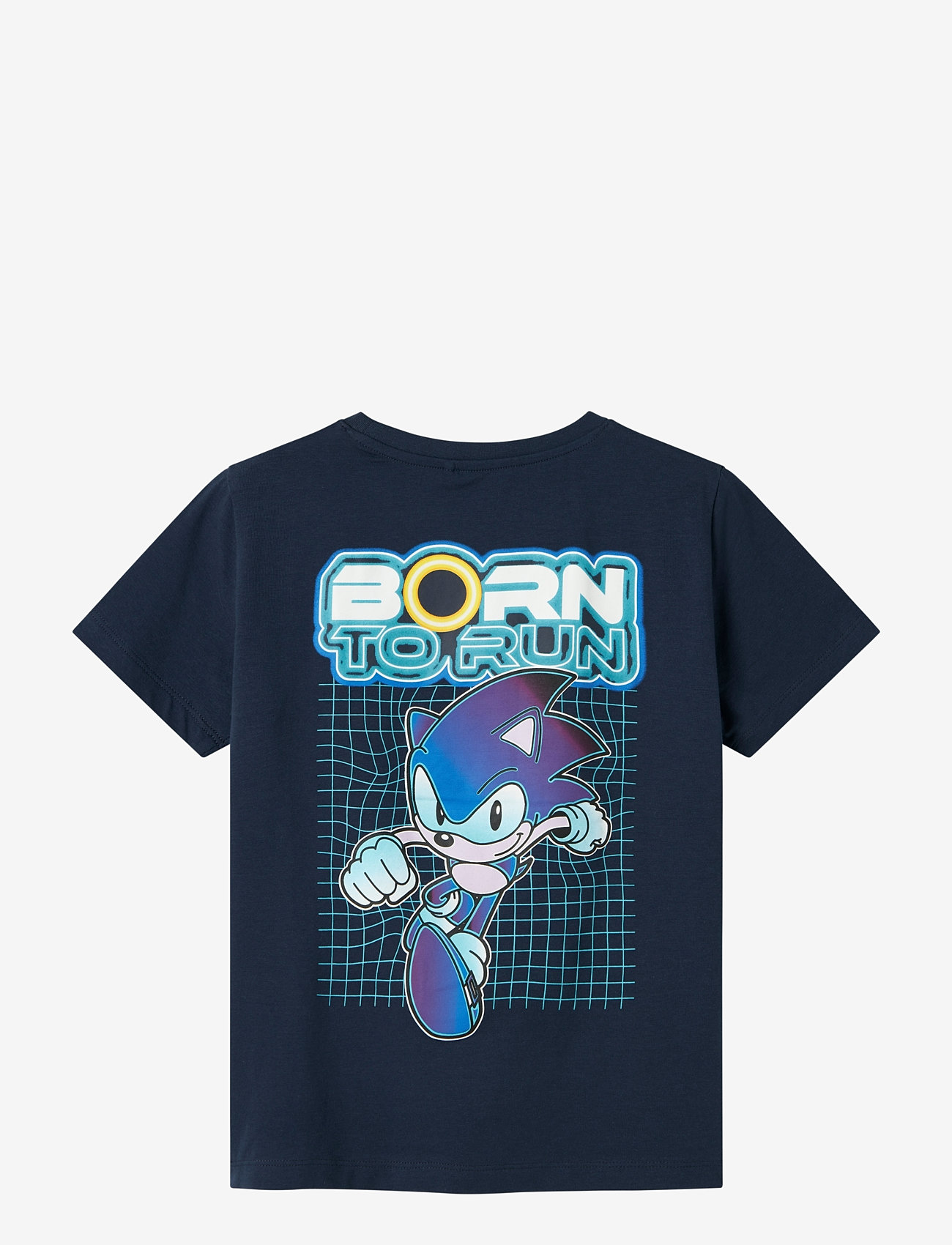 name it - NKMMARCEL SONIC NREG SS TOP SKY - short-sleeved t-shirts - navy blazer - 1