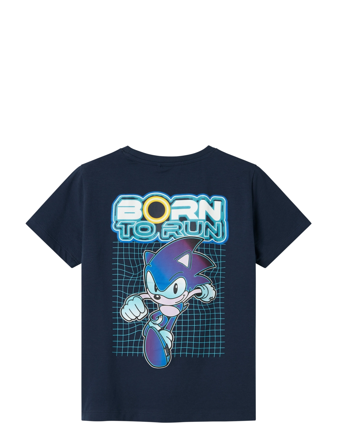 name it - NKMMARCEL SONIC NREG SS TOP SKY - kortærmede t-shirts - navy blazer - 1