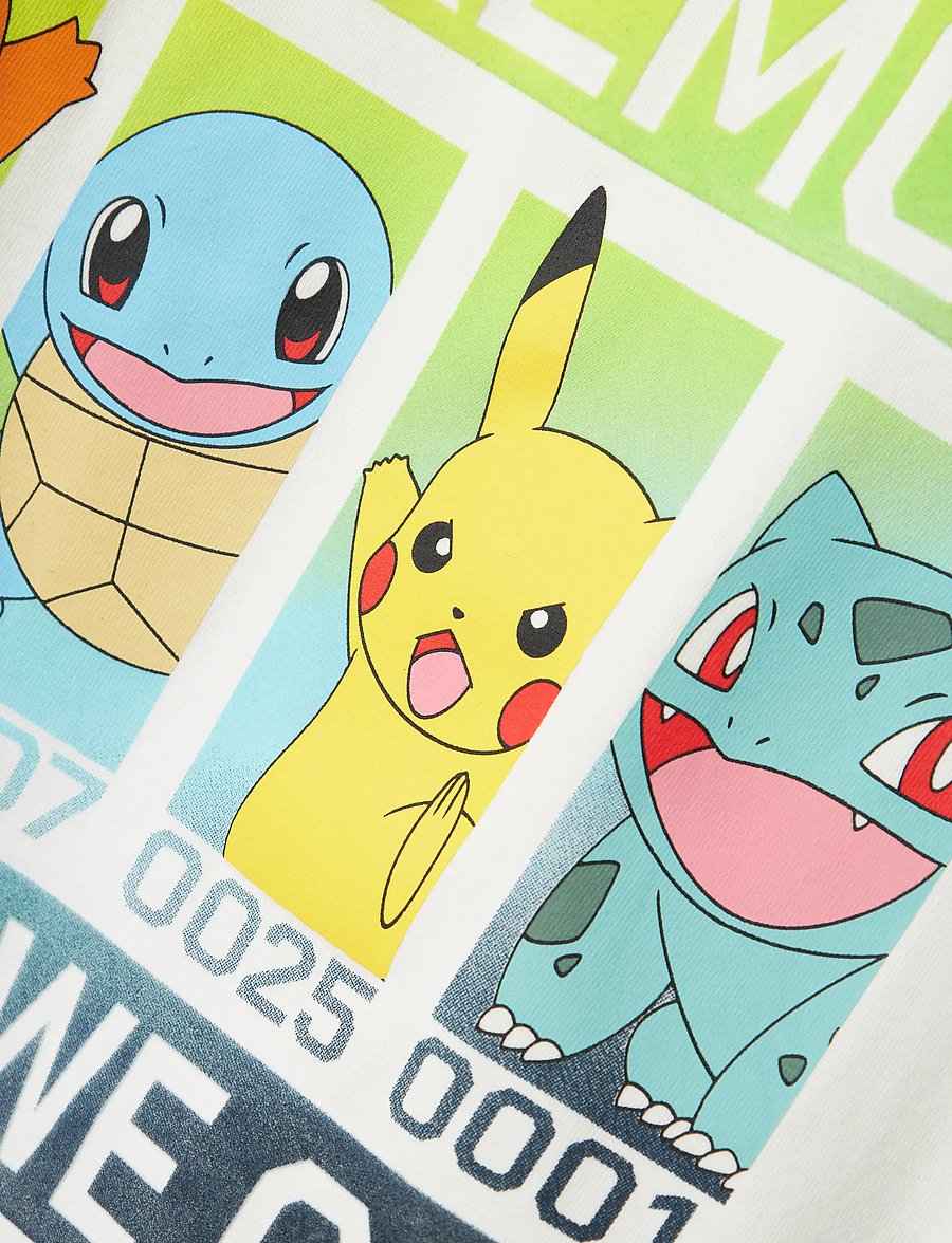 name it - NKMMABR POKEMON NREG SS TOP BOX NOOS SKY - kortärmade t-shirts - cloud dancer - 3