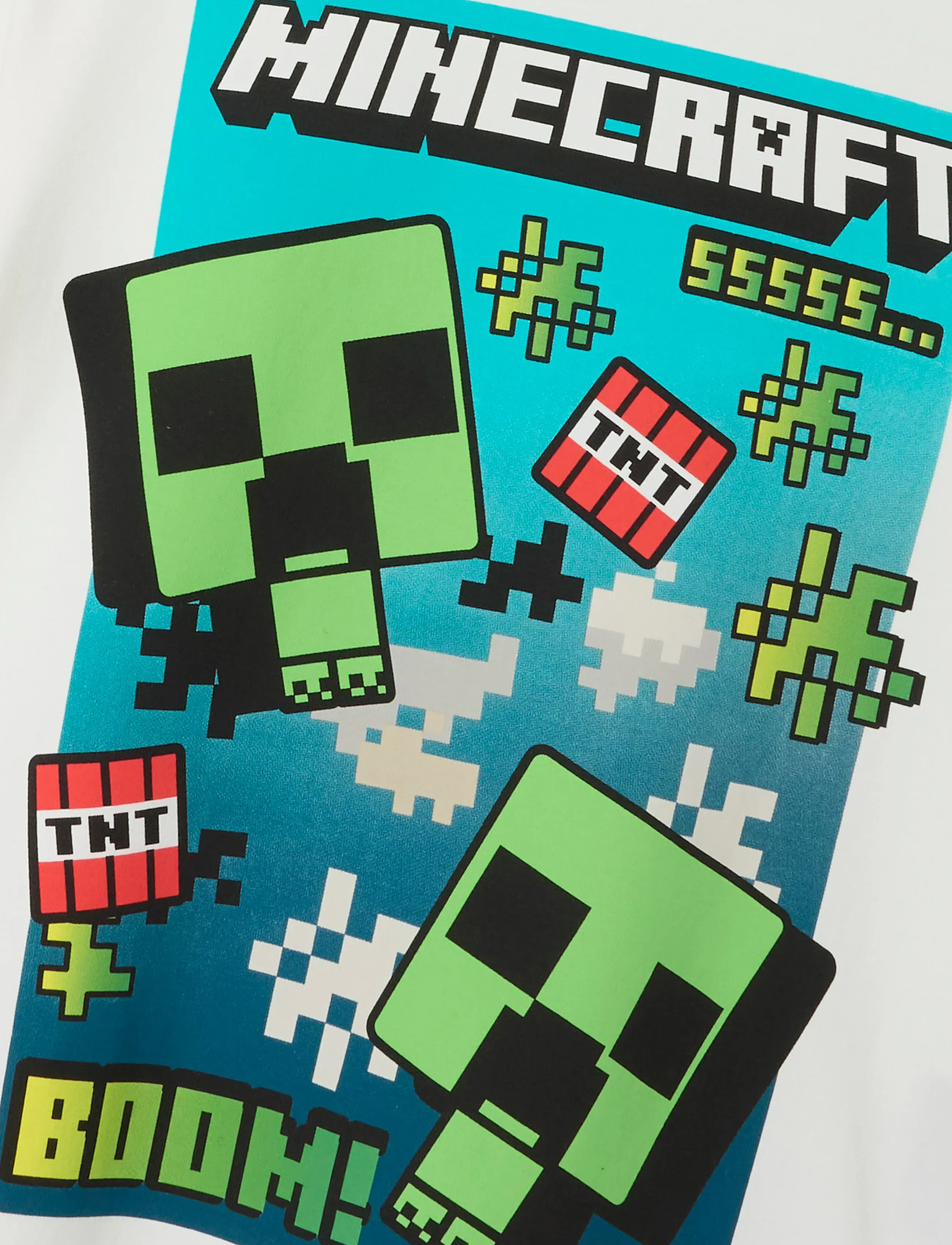 name it - NKMMUS MINECRAFT NREG SS TOP NOOS BFU - kurzärmelige - cloud dancer - 5