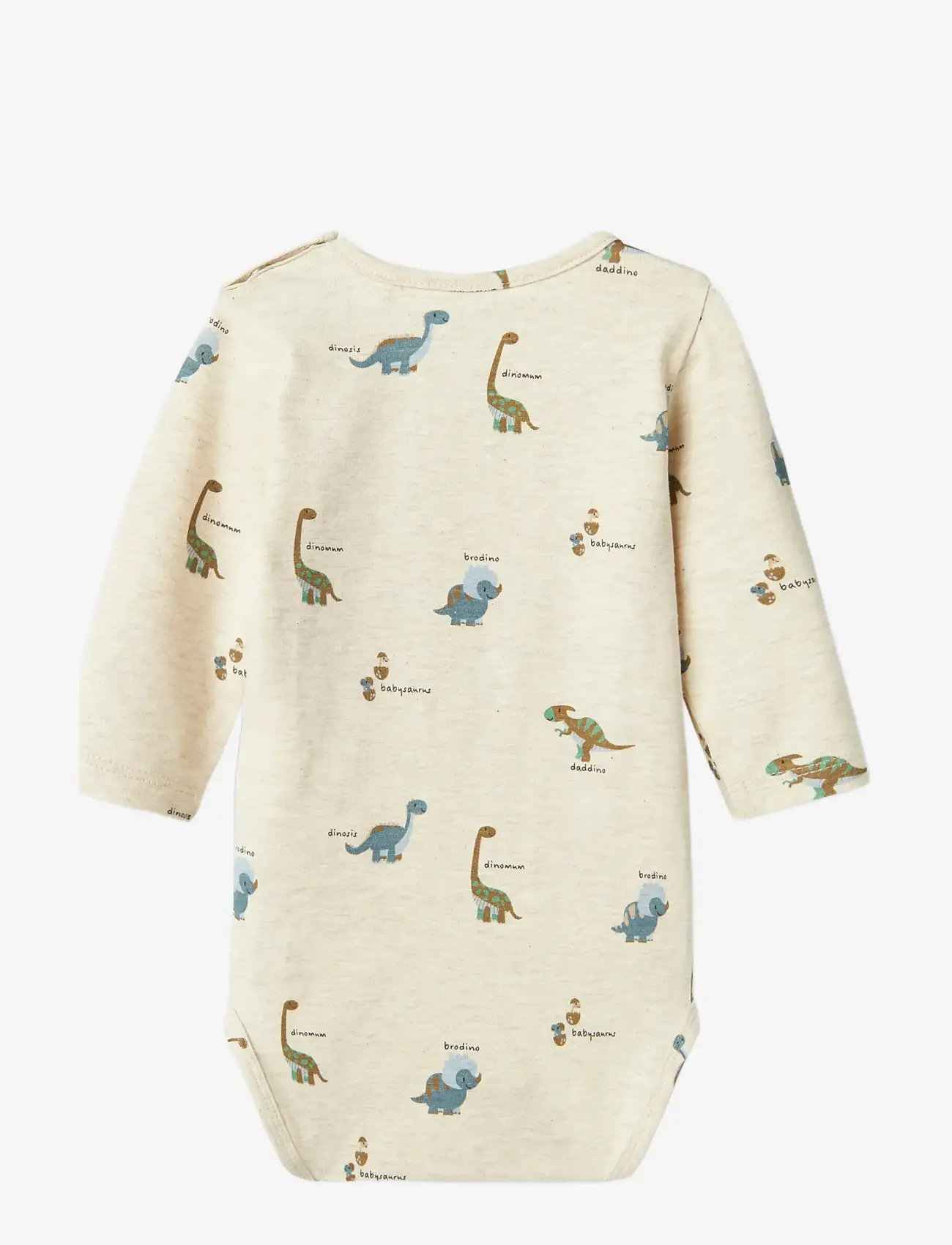 name it - NBMDINOS LS BODY - peyote melange - 1