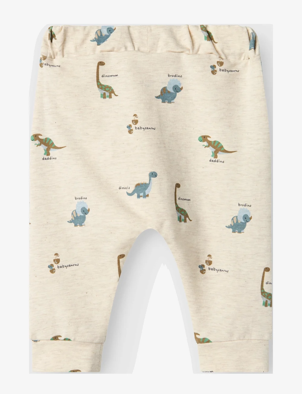 name it - NBMDINOS PANT - baby trousers - peyote melange - 2