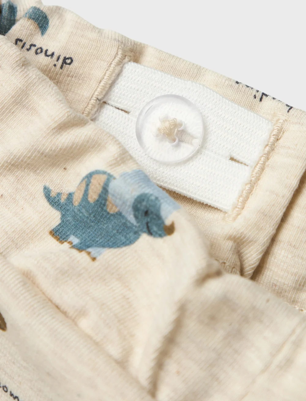 name it - NBMDINOS PANT - baby trousers - peyote melange - 0
