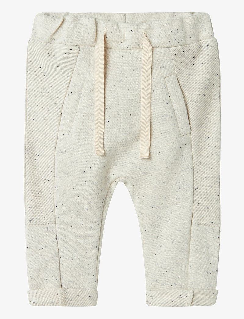 name it - NBMDONALDO SWEAT PANT UNB - jogginghosen - peyote melange - 1