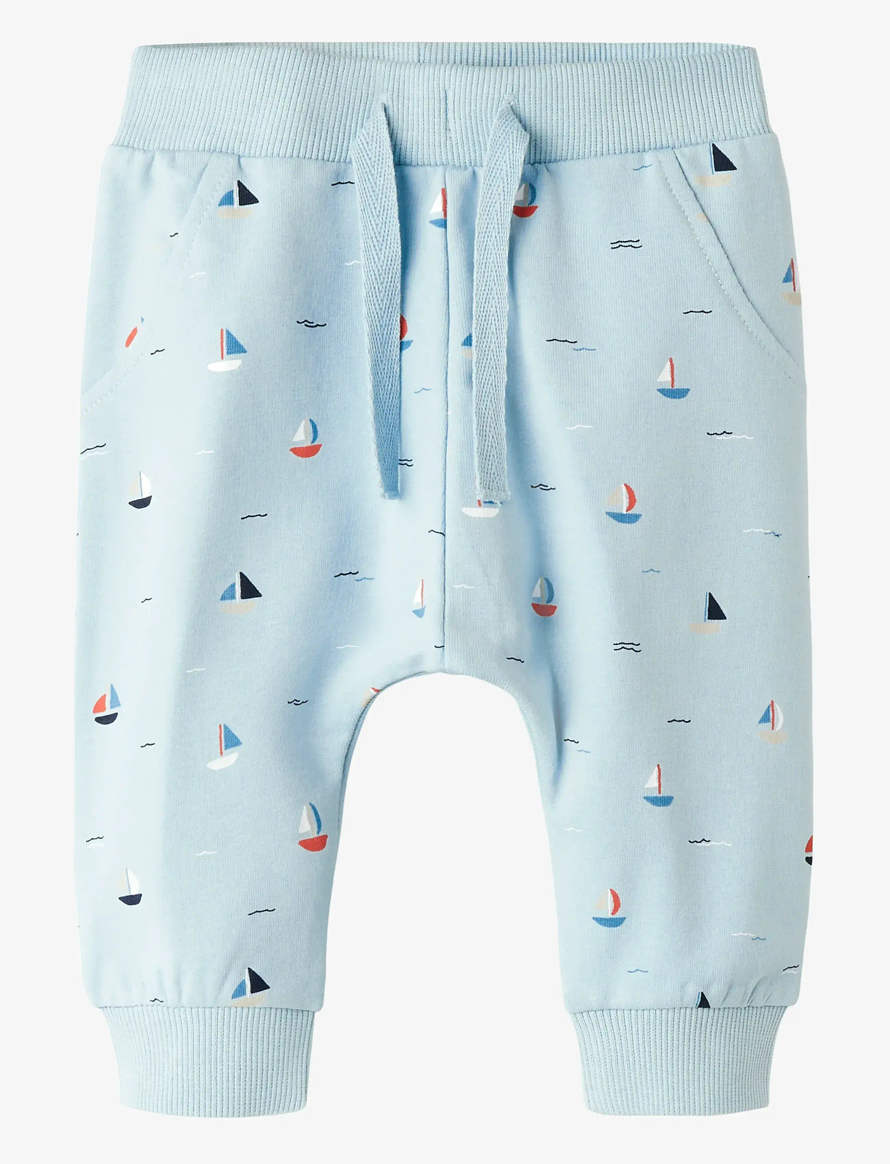 name it - NBMFRIS LIGHT SWEAT PANT BOX UNB - verryttelyhousut - celestial blue - 0