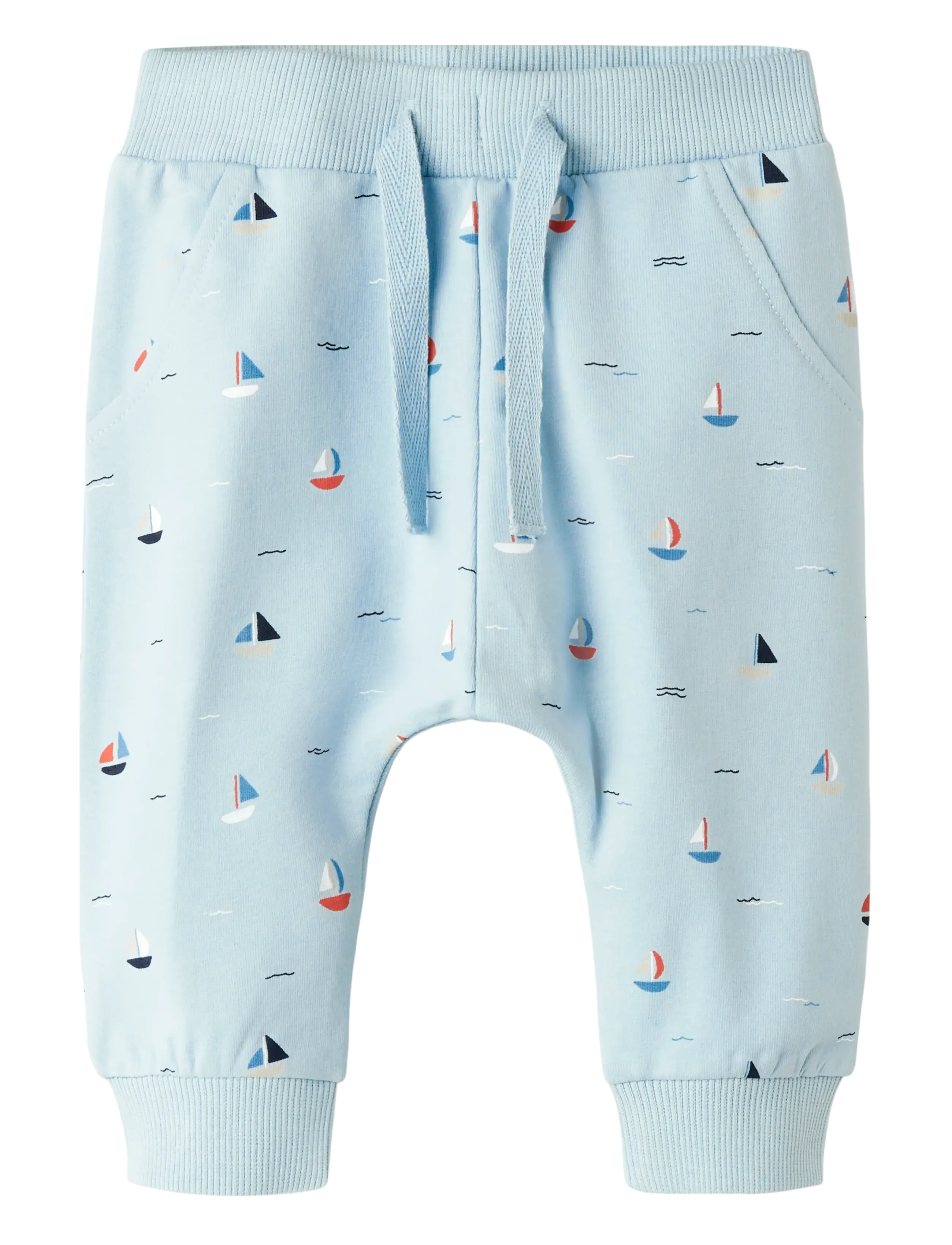 name it NBMFRIS LIGHT SWEAT PANT BOX UNB - 4 for 3 - CELESTIAL BLUE / blue