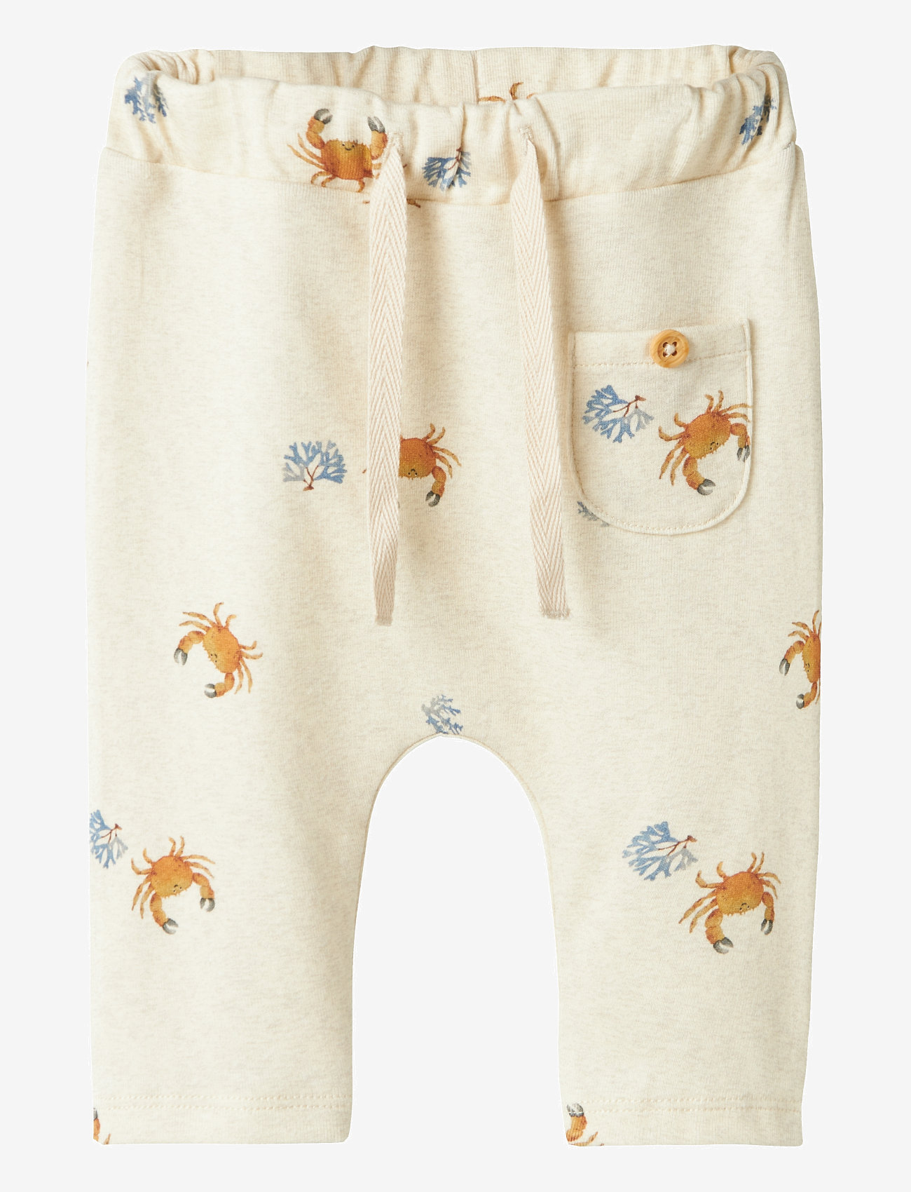 name it - NBMFABIO PANT - efterårstøj - peyote melange - 0