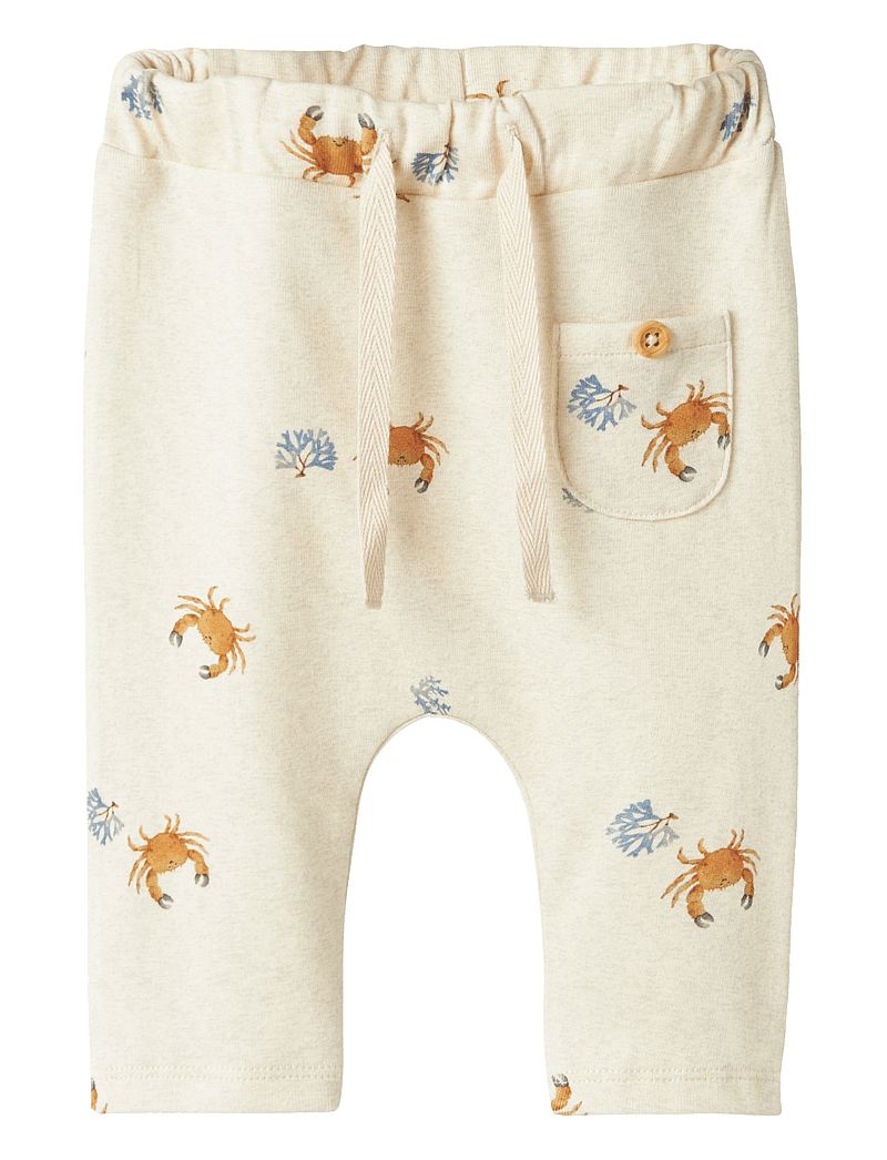 name it - NBMFABIO PANT - leggings - peyote melange - 1