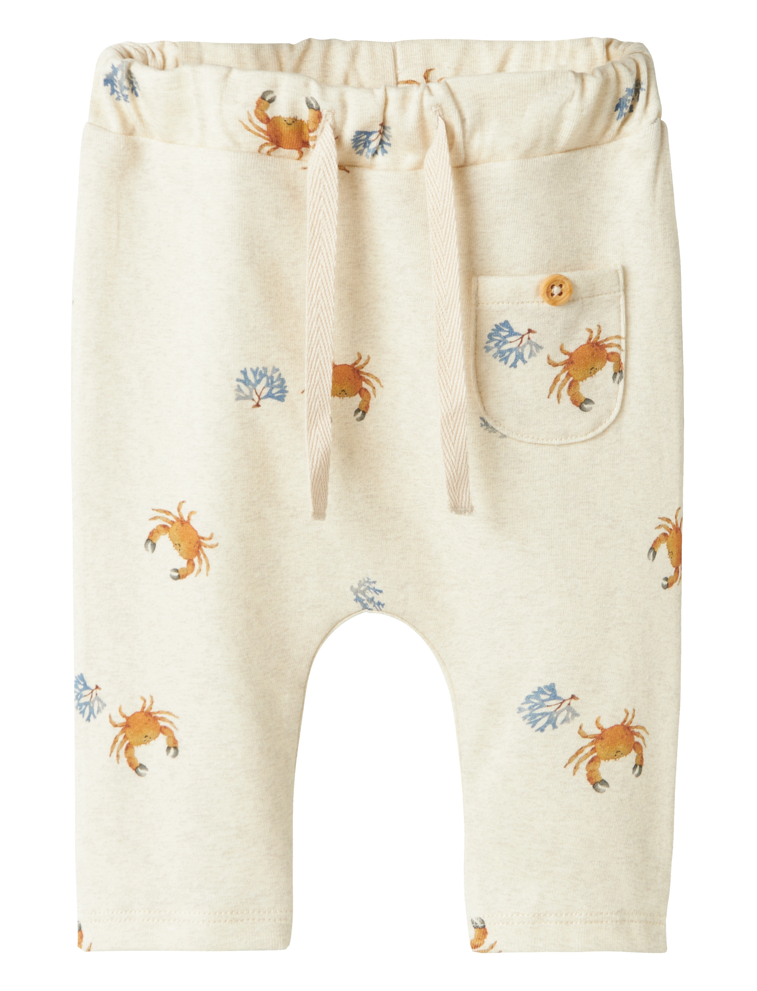 name it NBMFABIO PANT - App deal - PEYOTE MELANGE / cream