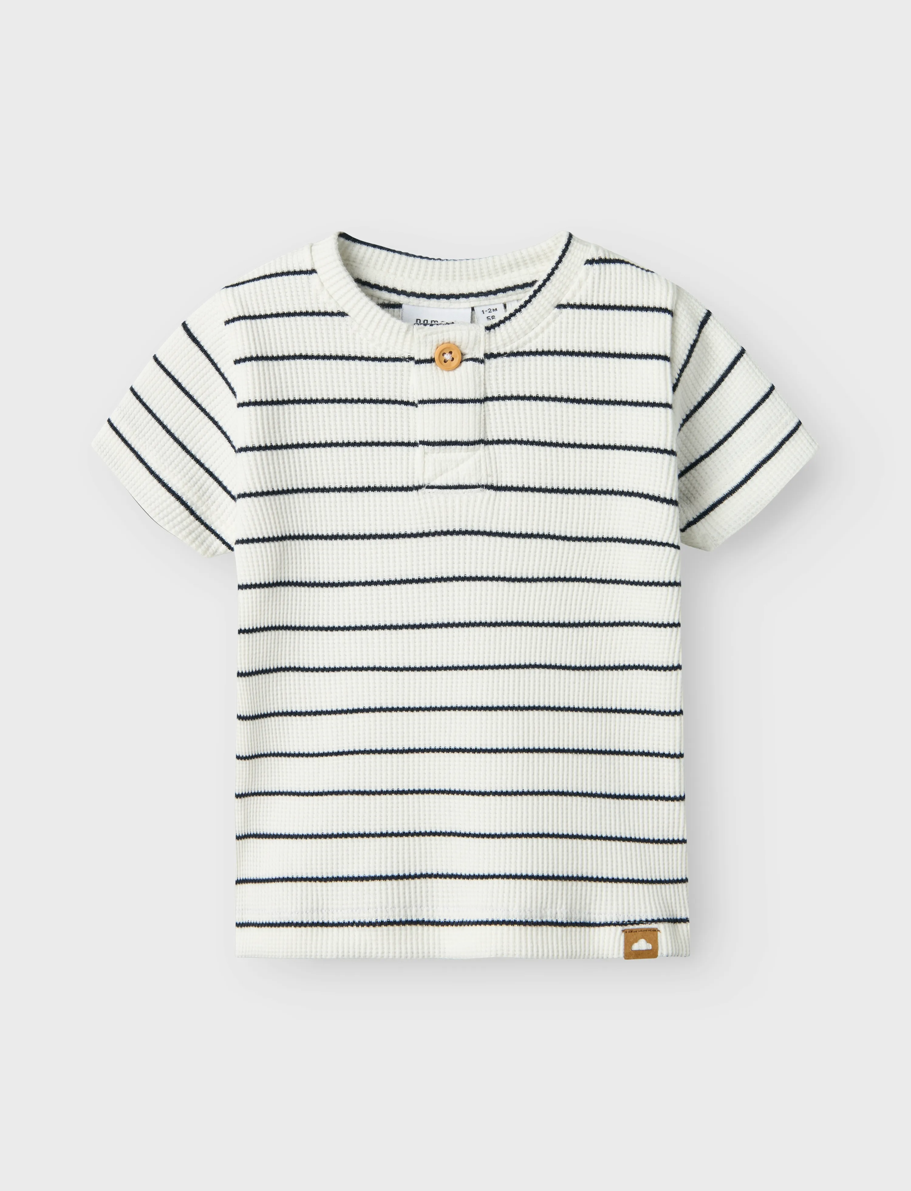 name it NBMFULLY SS TOP - T-shirts - CLOUD DANCER / white