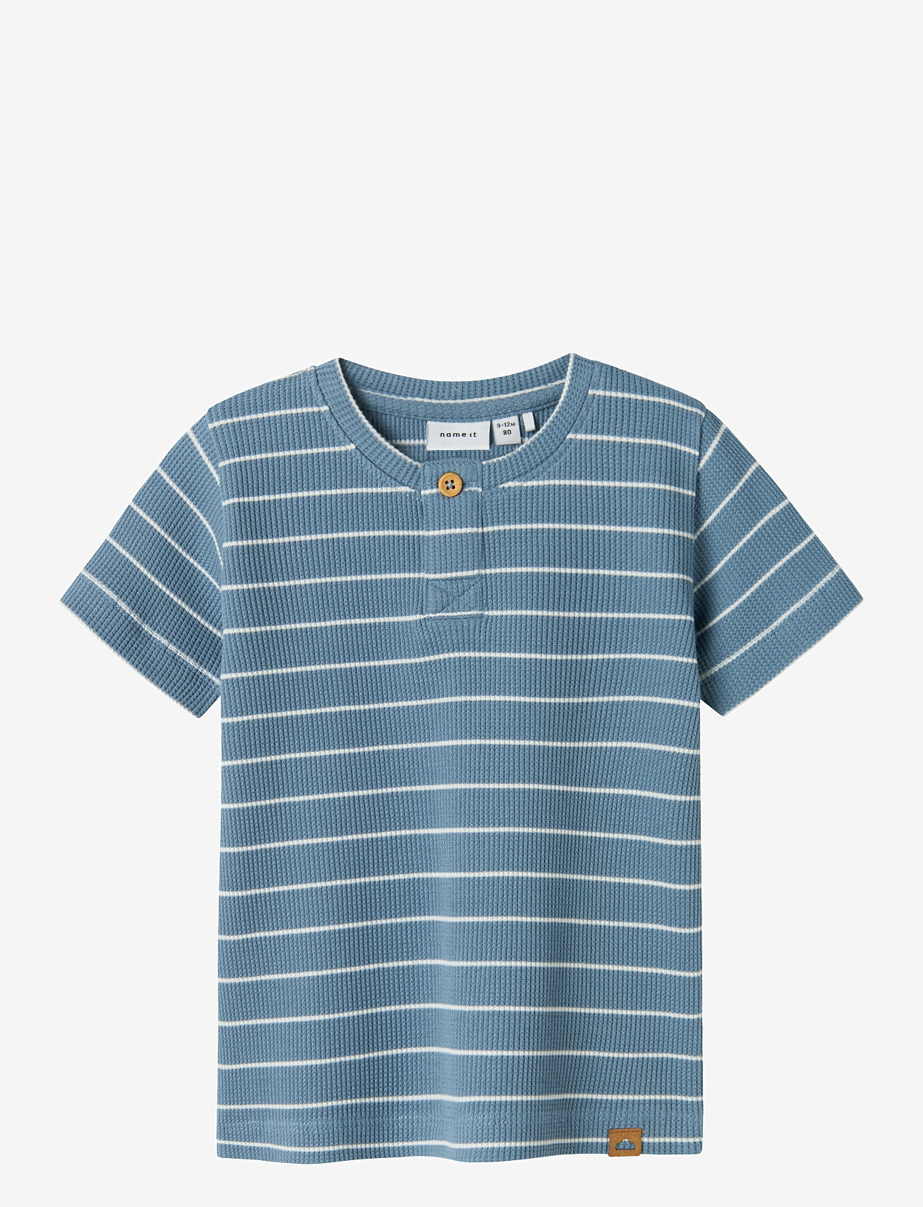 name it - NBMFULLY SS TOP - efterårstøj - spring lake - 0