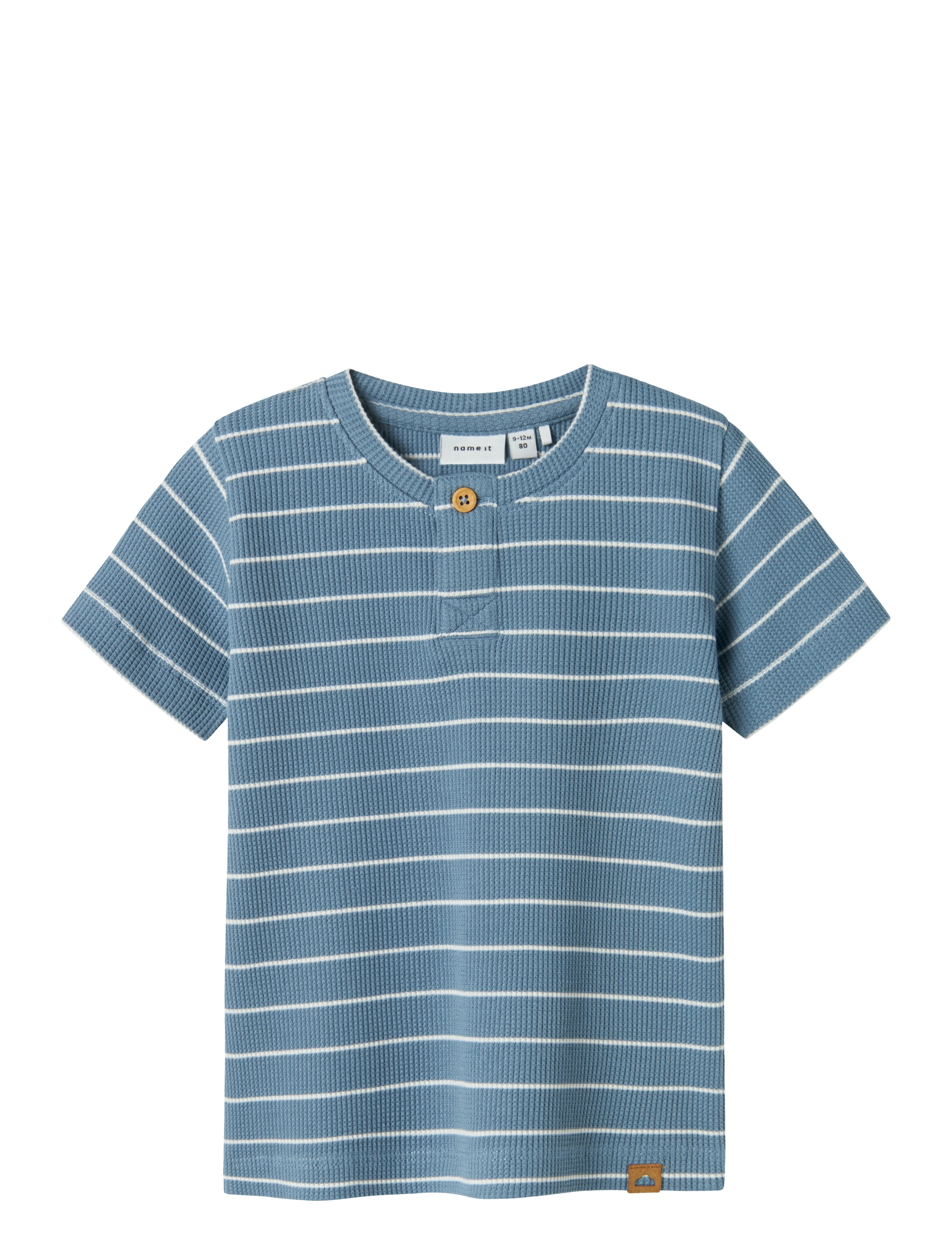 name it - NBMFULLY SS TOP - kurzärmelige - spring lake - 0