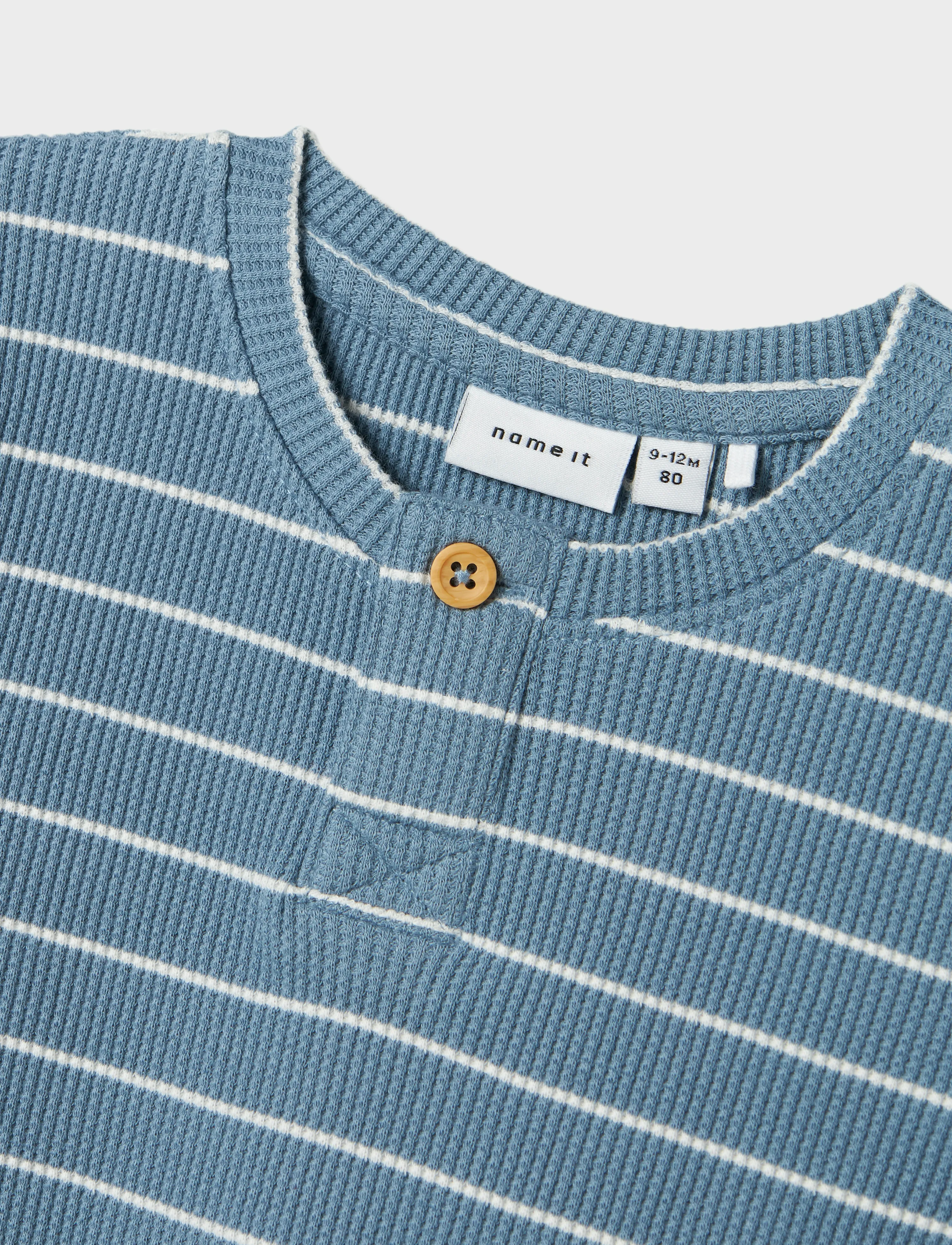 name it - NBMFULLY SS TOP - kurzärmelige - spring lake - 2