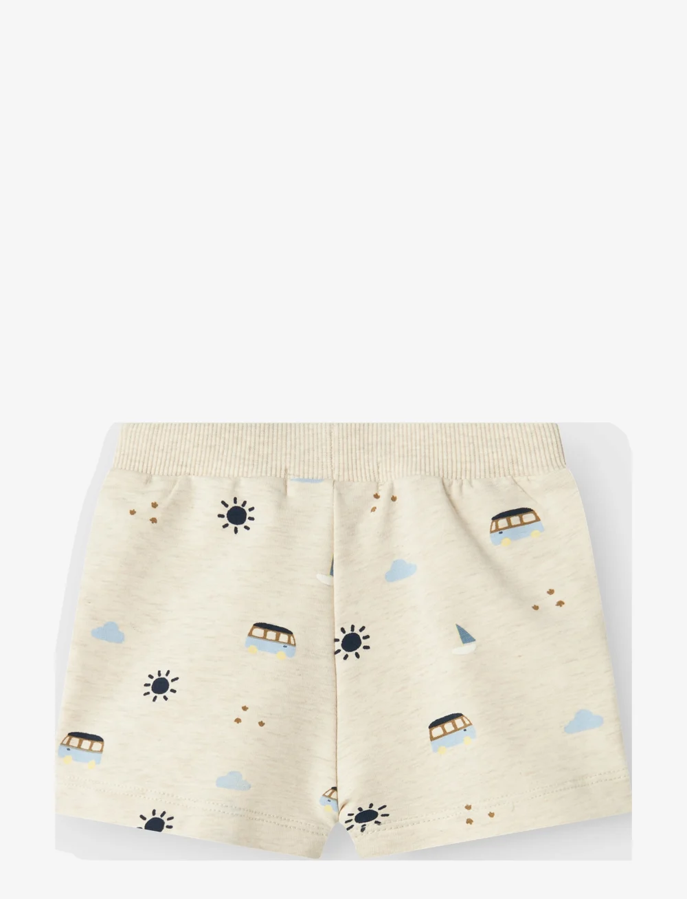 name it - NBMFRIS LIGHT SWEAT SHORTS - sweatshorts - peyote melange - 2