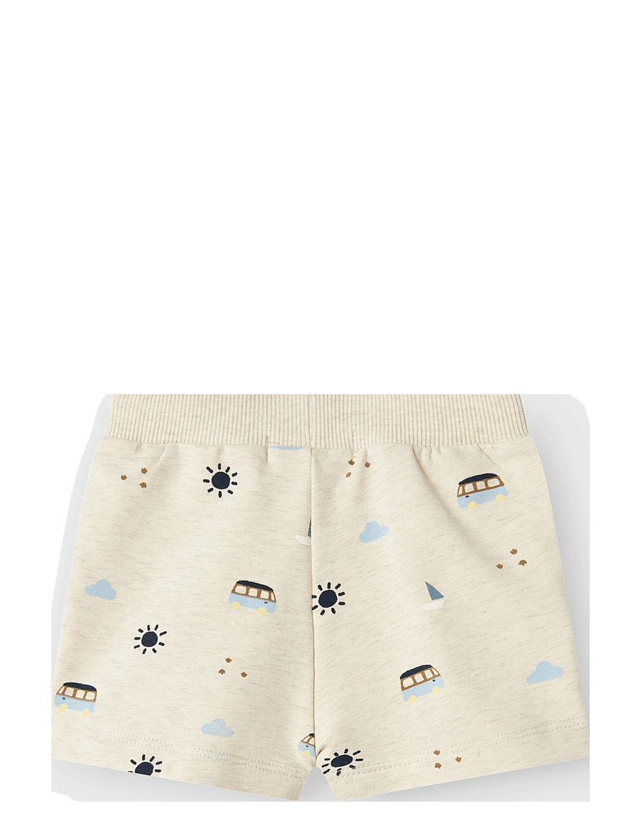 name it - NBMFRIS LIGHT SWEAT SHORTS - sweatshorts - peyote melange - 2