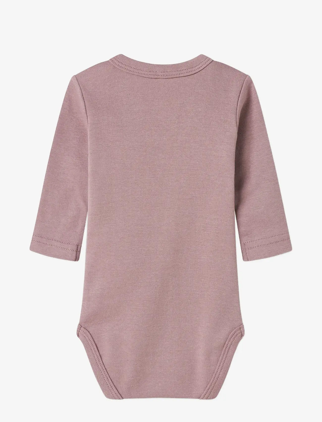 name it - NBFBODY 3P LS BARELY PINK BOW NOOS - rompers in multipack - barely pink - 1