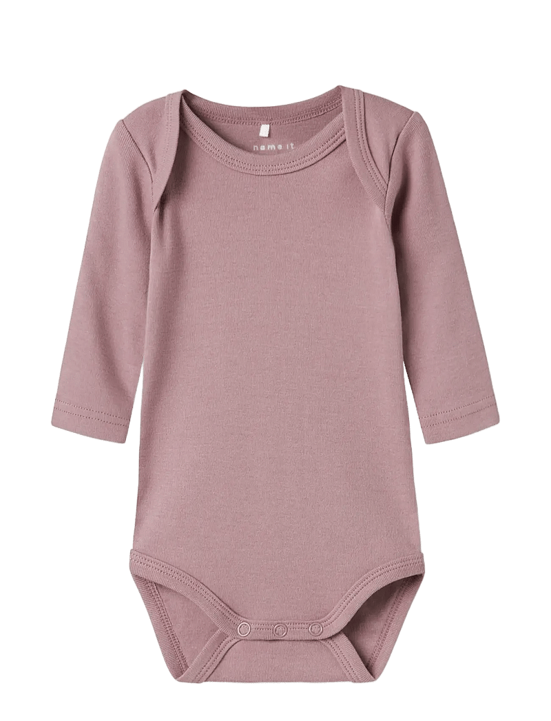 name it - NBFBODY 3P LS SUMMR SAND RABBIT NOOS - multipack bodies - summer sand - 3