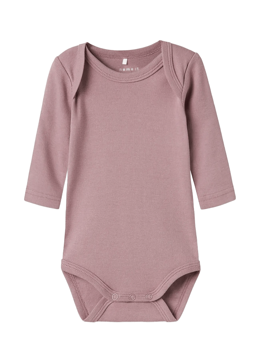 name it - NBFBODY 3P LS SUMMR SAND RABBIT NOOS - lot de plusieurs bodies - summer sand - 3