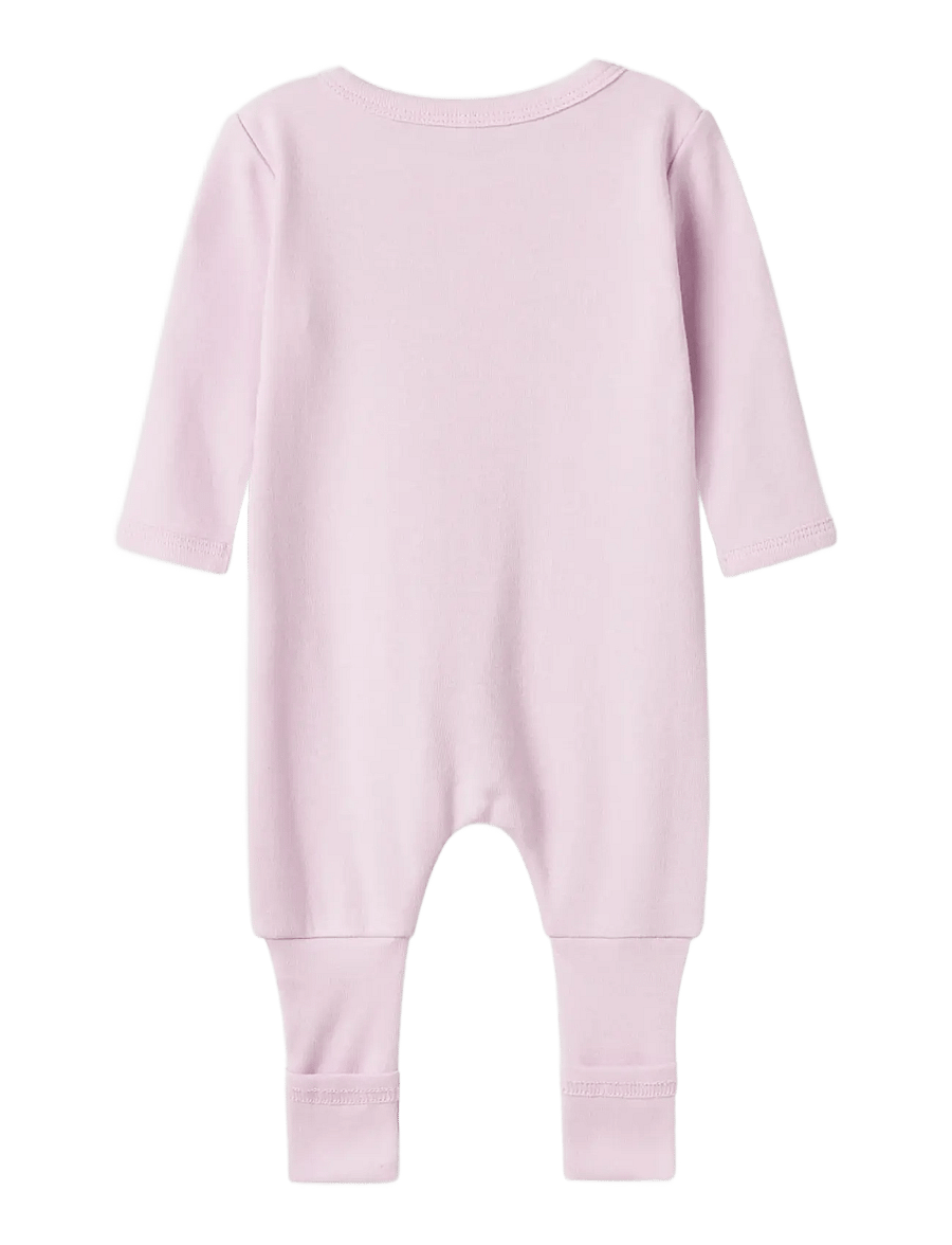 name it - NBFNIGHTSUIT 2P ZIP FF JET DOT NOOS - miego kombinezonai - jet stream - 2