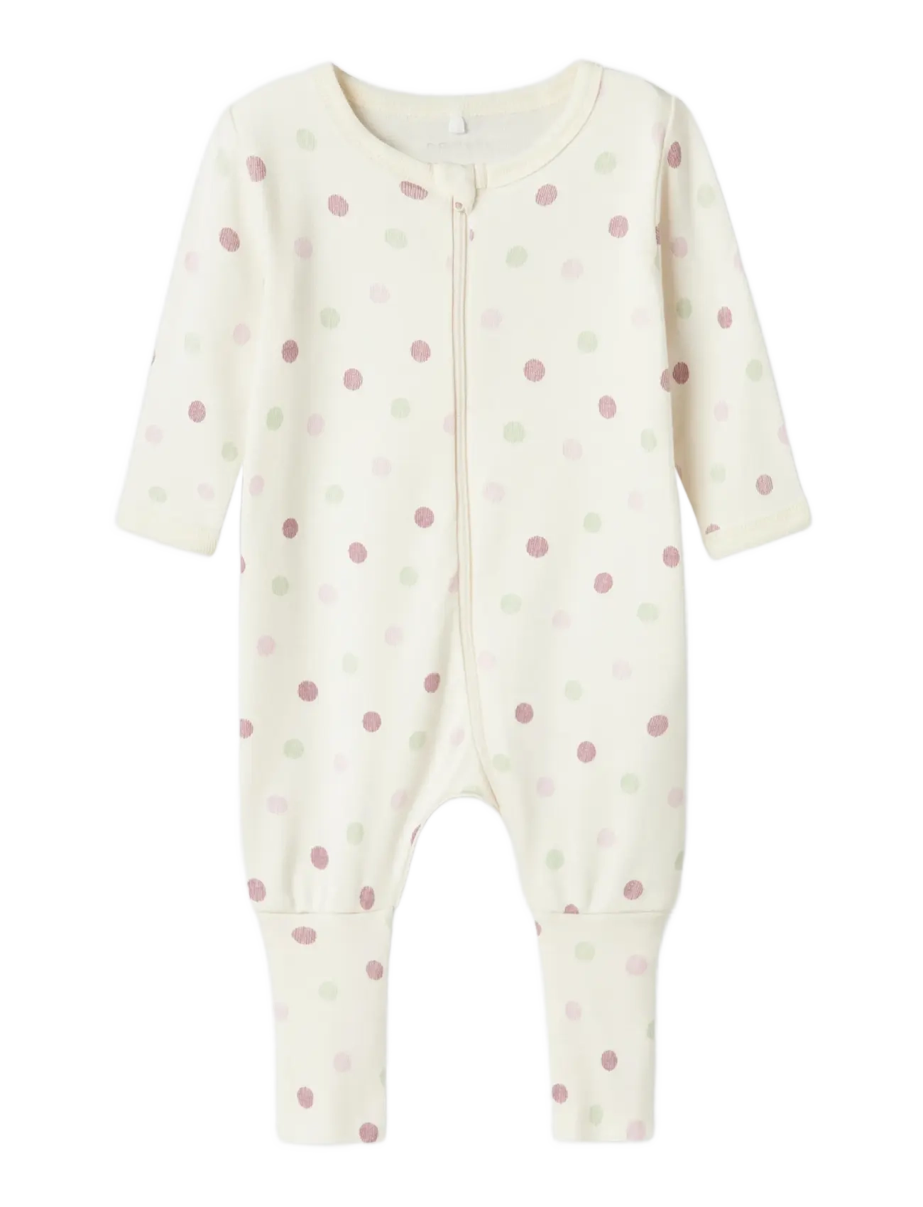 name it - NBFNIGHTSUIT 2P ZIP FF JET DOT NOOS - miego kombinezonai - jet stream - 3