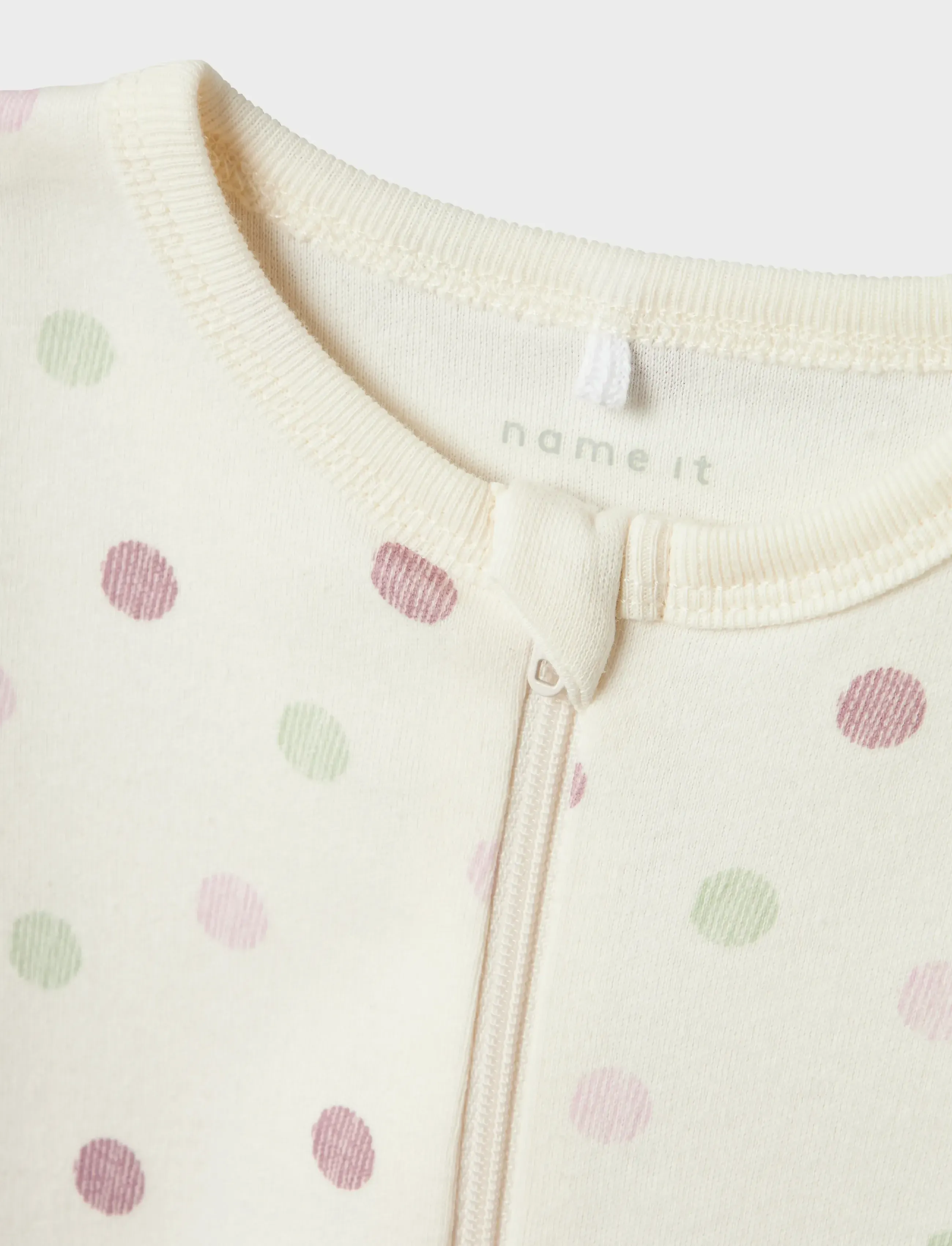 name it - NBFNIGHTSUIT 2P ZIP FF JET DOT NOOS - miego kombinezonai - jet stream - 5