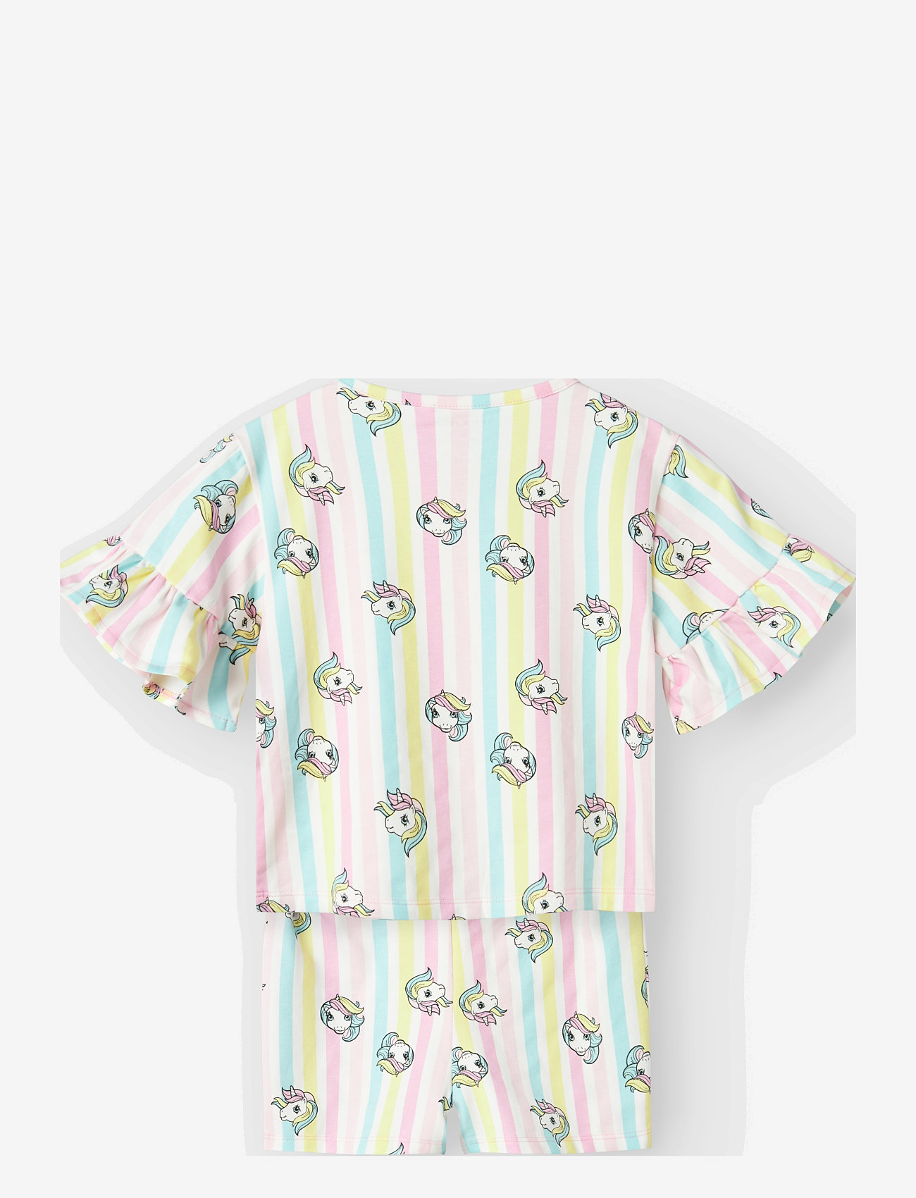 name it - NMFMIDIS MLP SS NREG SHORTSSET CPLG - komplektid - pink frosting - 1