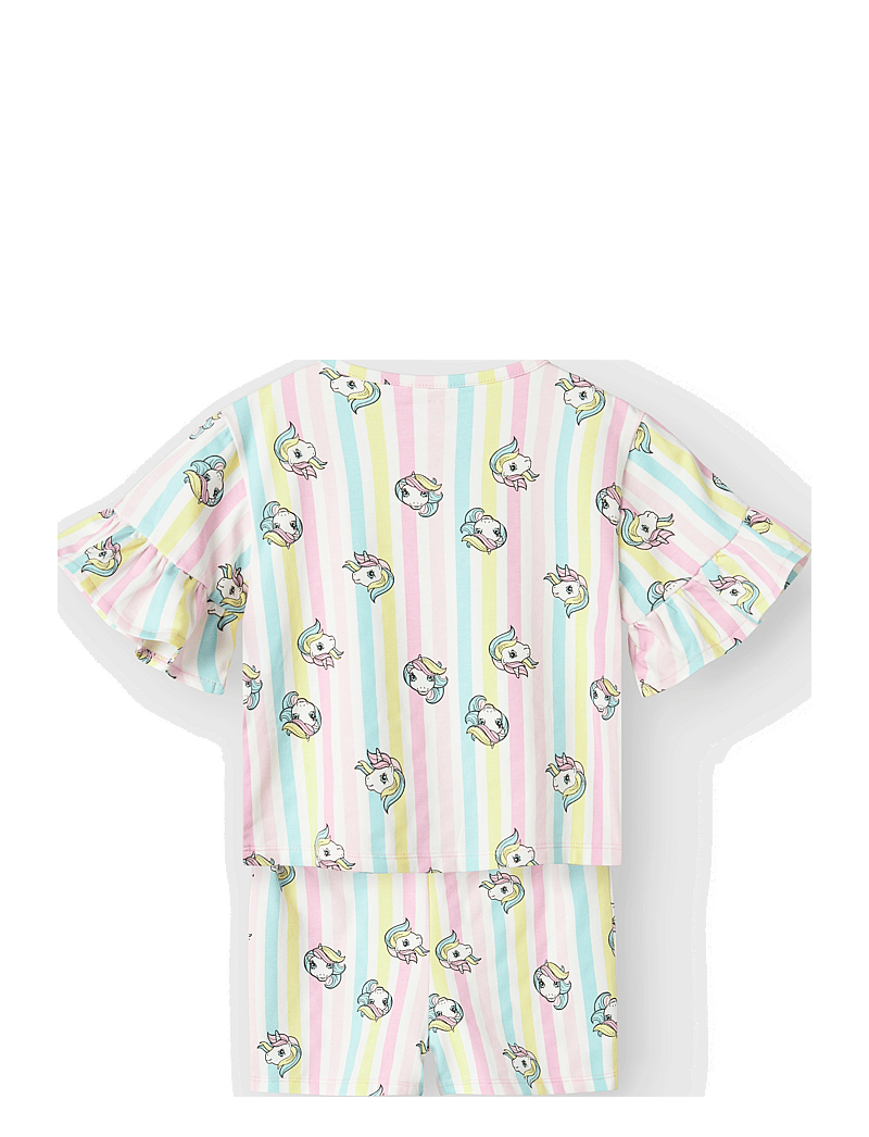 name it - NMFMIDIS MLP SS NREG SHORTSSET CPLG - undertøjssæt - pink frosting - 1