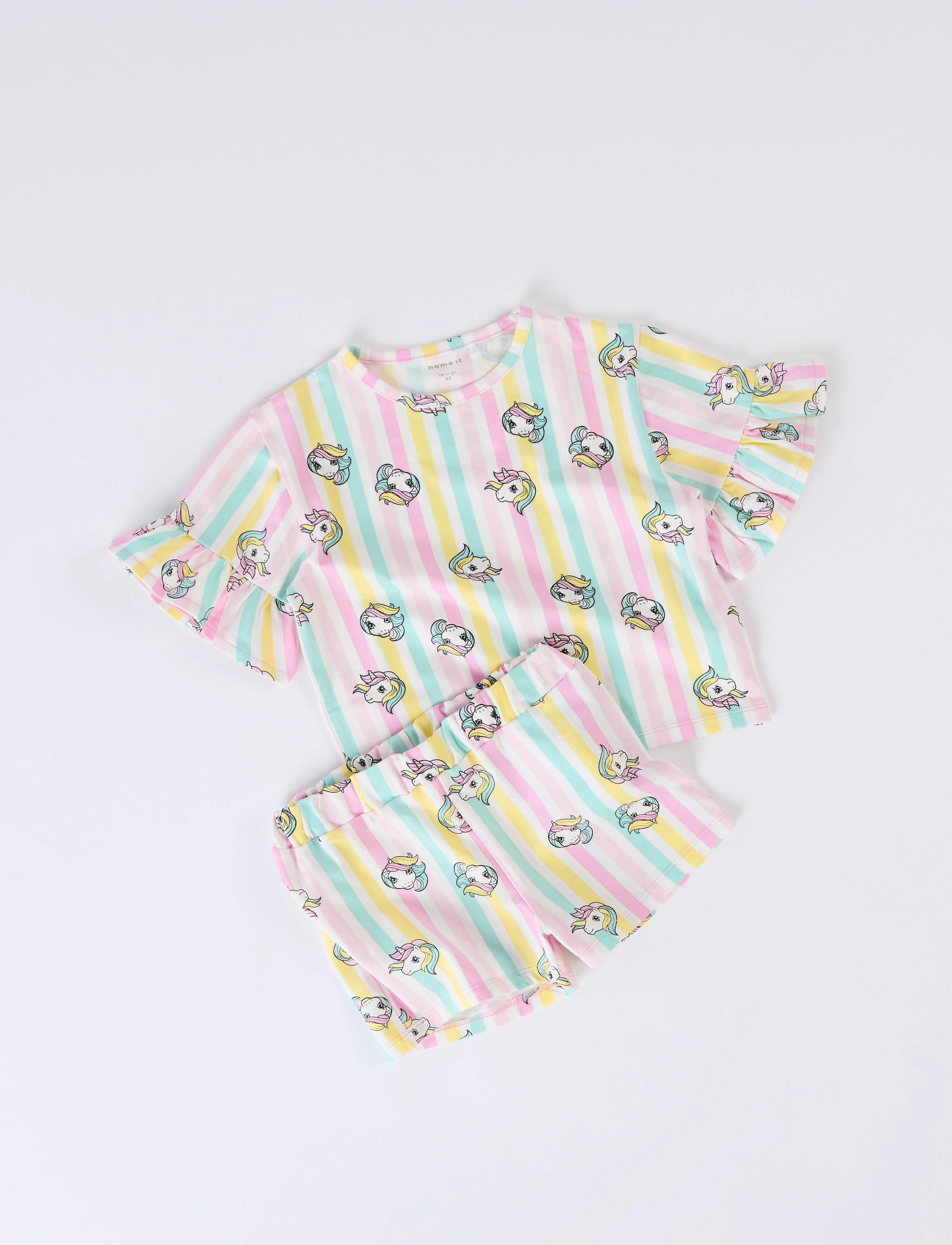 name it - NMFMIDIS MLP SS NREG SHORTSSET CPLG - set - pink frosting - 3