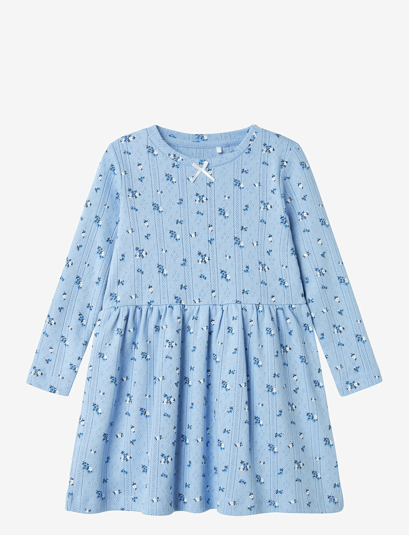 name it - NMFDYNA LS DRESS BOX - langärmelige babykleider - serenity - 0