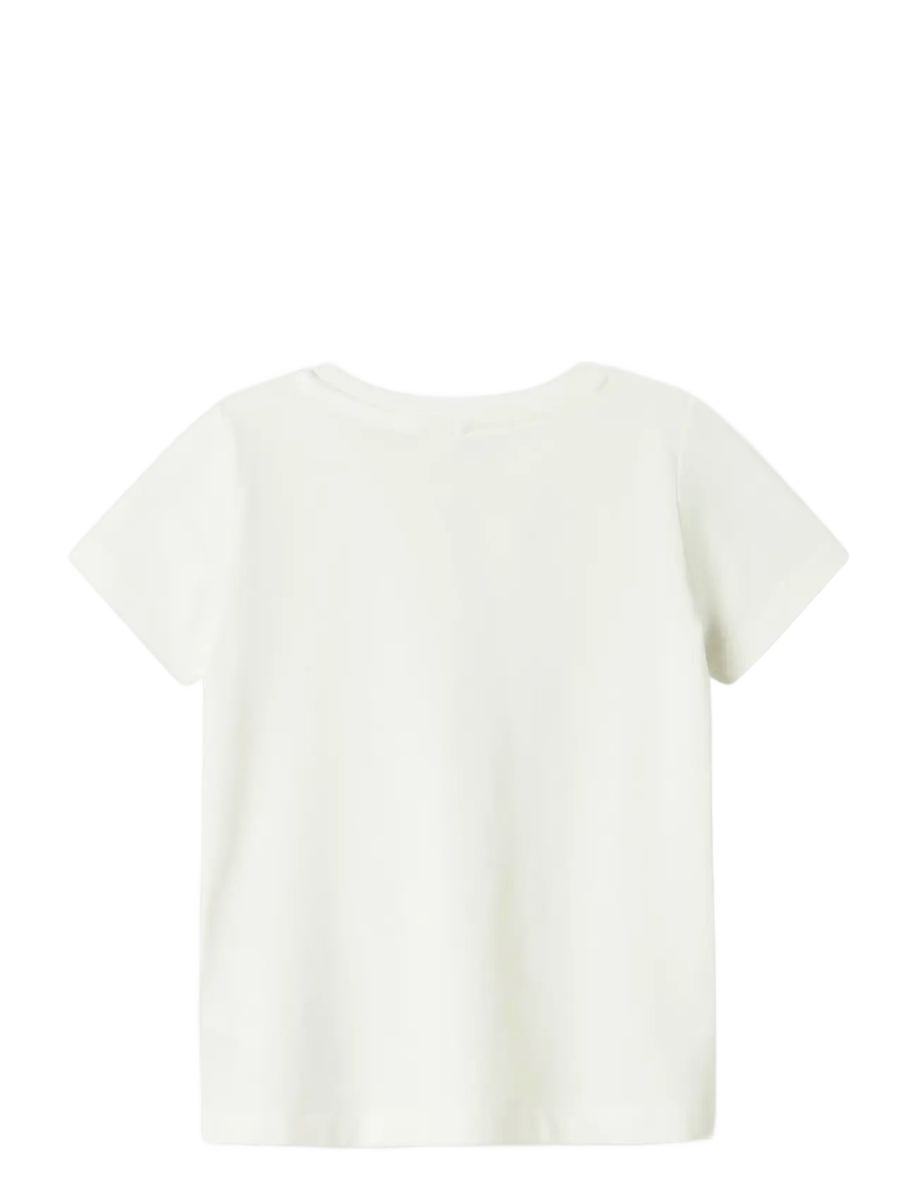 name it - NMFDESSY SS TOP - lühikeste varrukatega - cloud dancer - 2