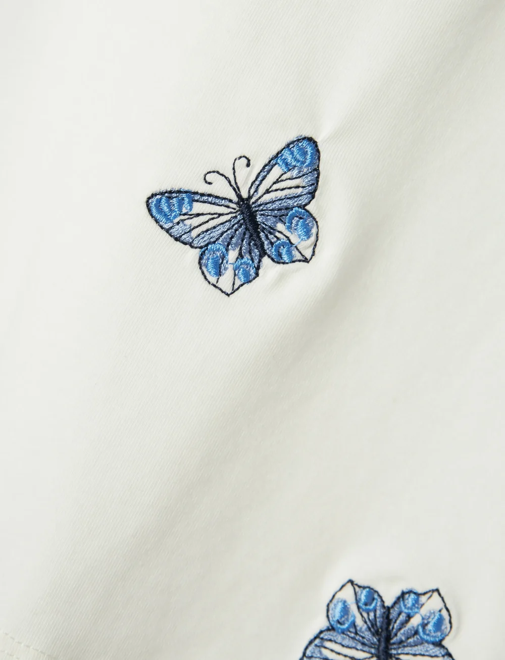 name it - NMFDENYS SS TOP - kurzärmelige - cloud dancer - 2