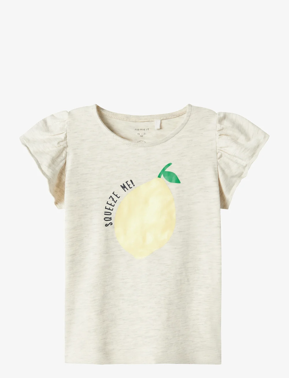 name it - NMFFOLLYGLITTER SS TOP BOX - kurzärmelige - peyote melange - 0