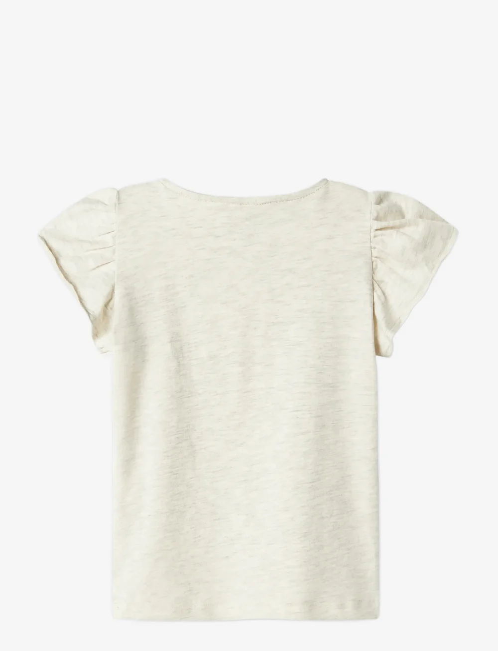 name it - NMFFOLLYGLITTER SS TOP BOX - kurzärmelige - peyote melange - 1