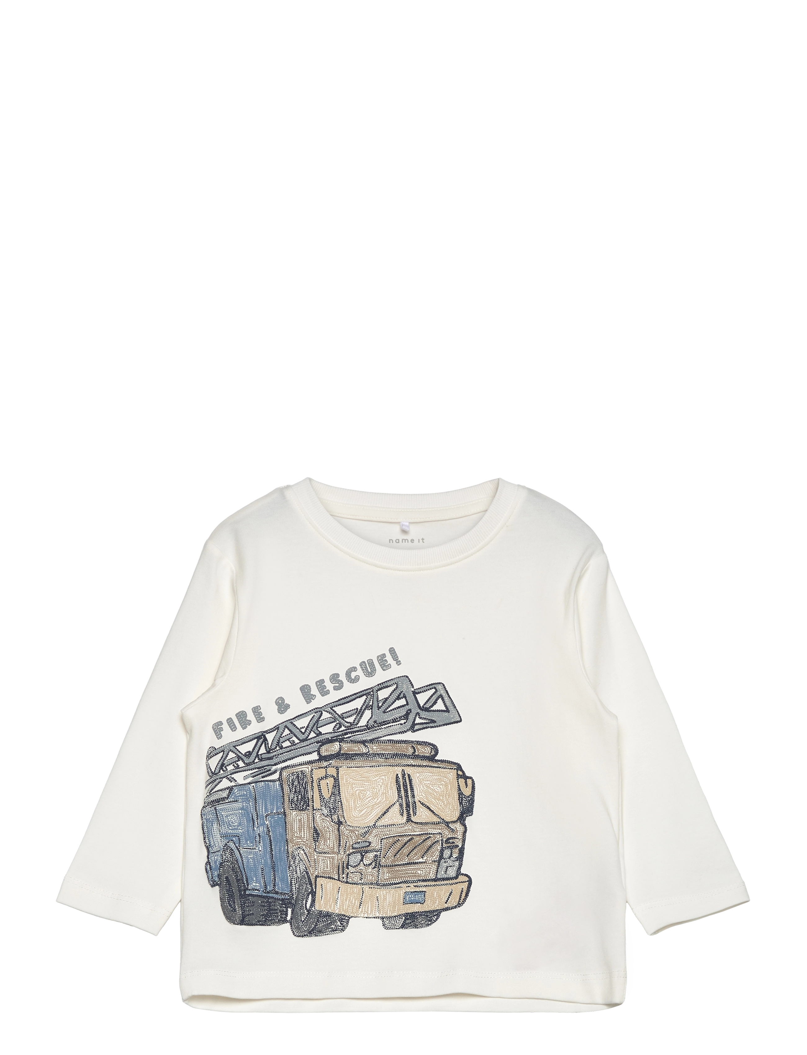 name it NMMDUSTY NREG LS TOP BOX - 4 for 3 - CLOUD DANCER / cream