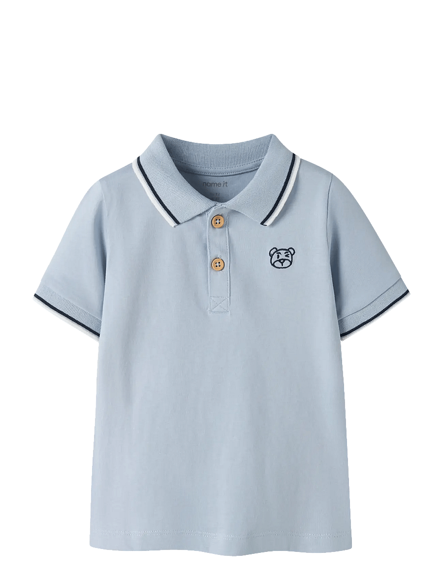 name it - NMMDAKAN SS POLO - kurzärmelig - blue fog - 0