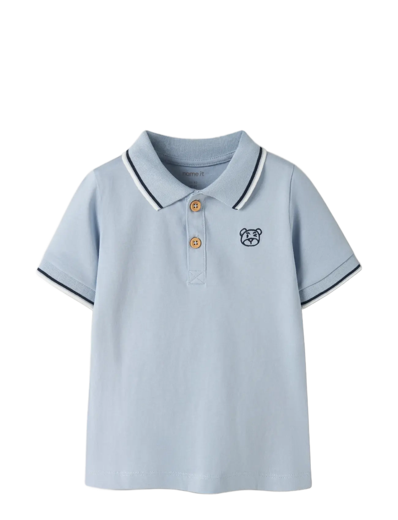 name it - NMMDAKAN SS POLO - kurzärmelig - blue fog - 2