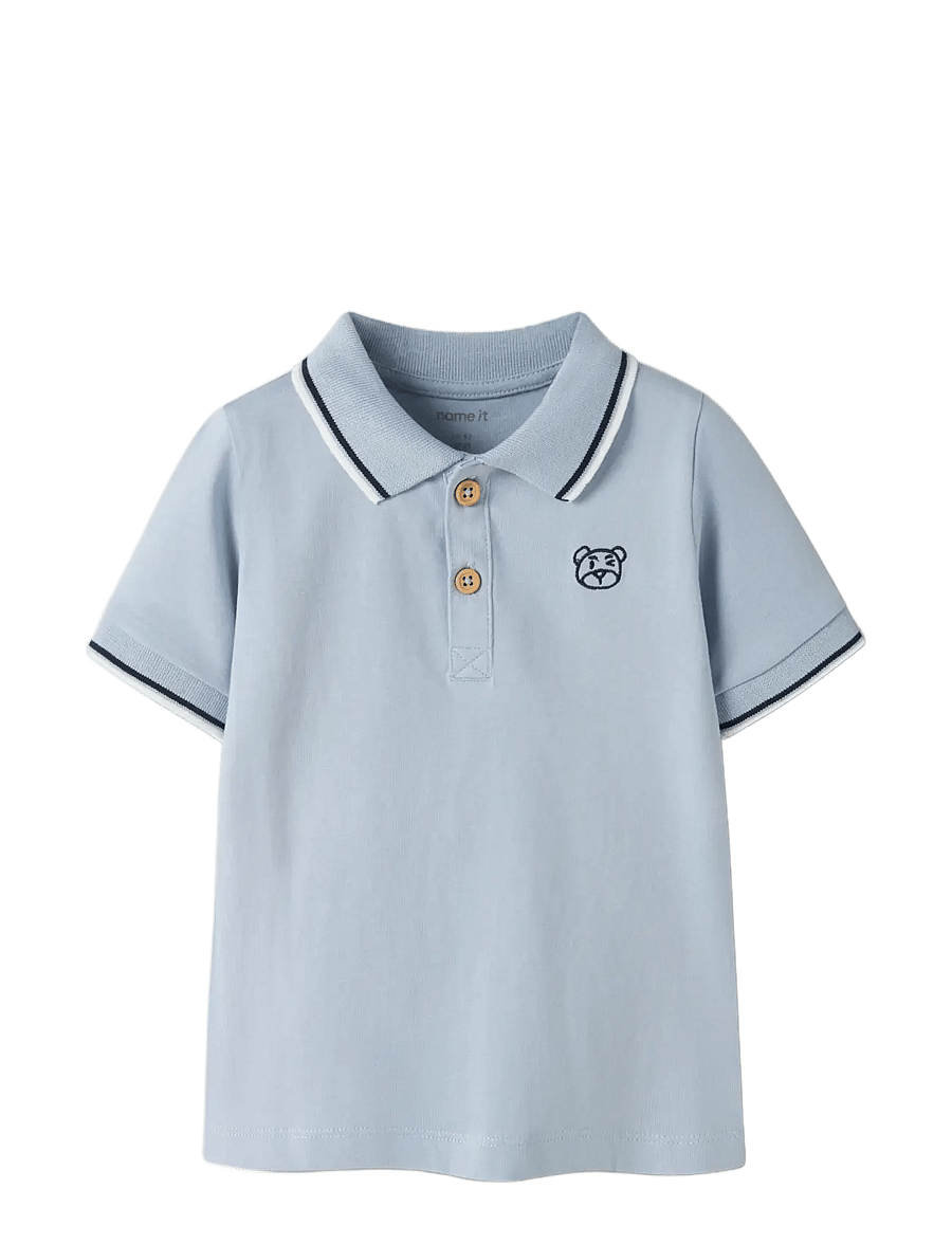 name it - NMMDAKAN SS POLO - kurzärmelig - blue fog - 2