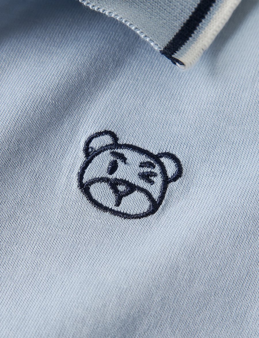 name it - NMMDAKAN SS POLO - kurzärmelig - blue fog - 3