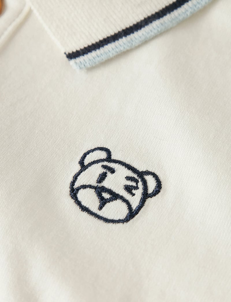 name it - NMMDAKAN SS POLO - lyhythihaiset - cloud dancer - 3