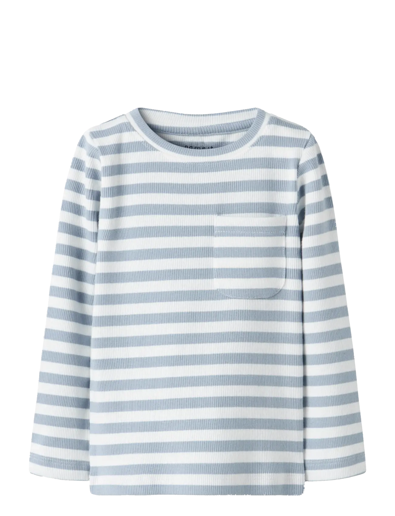 name it NMMDEKAB SLIM LS TOP - Nach Größe einkaufen - BLUE FOG / blue